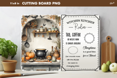 Witches Kitchen, Witches Kitchen Rules, Cutting Board PNG Product Image 1