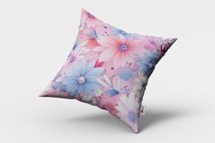 Pastel Flowers Seamless Pattern and Digital Paper Product Image 2