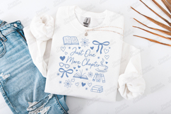 Just One More Chapter Reading T Shirt SVG PNG JPG Product Image 2
