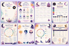 2027 Ultimate Moon &amp; Astrology Planner | Lunar Manifestation Product Image 2