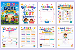 2027 Goal Setting Workbook for Kids Product Image 2