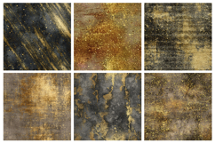 Brass Glitter Grunge Seamless Pattern and Digital paper Product Image 2