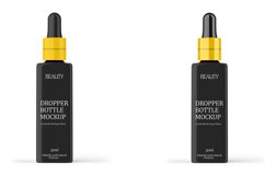Glossy Dropper Bottle Mockup Product Image 3