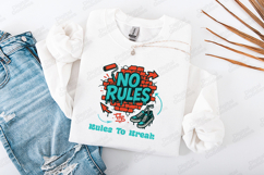 No Rules Rules to Break Streetwear Graphic Design Product Image 2