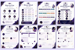 2027 Moon Ritual Workbook | Lunar Manifestation &amp; Spiritual Product Image 2