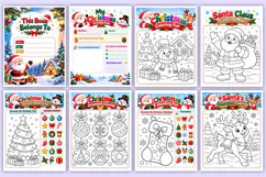 Christmas Activity Workbook | Coloring, Puzzles, Tracing Product Image 2