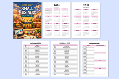 2026 - 2027 Business Planner Canva templates Product Image 2