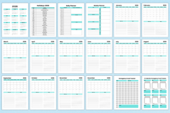 2026 Money Savings Challenge Canva Template Product Image 2