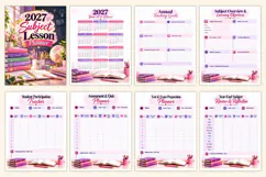 2027 Subject Lesson Planner Kdp interiors Product Image 2