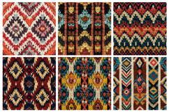 Boho Knitted Seamless Pattern and Digital Paper Design Product Image 2