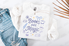 Books Are Magic Reading T Shirt SVG PNG JPG Design Product Image 2