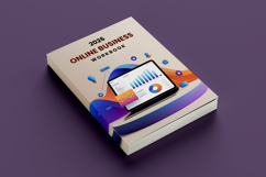 2026 Online Business Workbook Canva Template Product Image 2