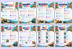 Destination Research Workbook | Printable Travel Planner Product Image 2