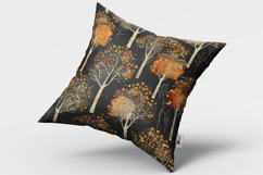 Autumn Trees Seamless Pattern and Digital Paper Product Image 2