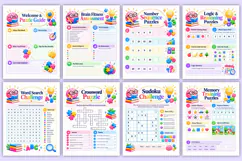 Brain Fitness Puzzle Book | Logic, Memory, Focus & Problem Product Image 2