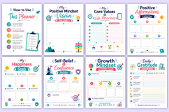 2027 Positive Mindset Planner | Growth Journal Product Image 2