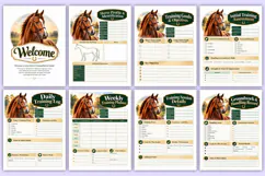 Horse Training Record Book | Training Logs, Riding Skills Product Image 2