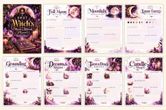 2027 Witch’s Moon & Ritual Planner Kdp interiors Product Image 2