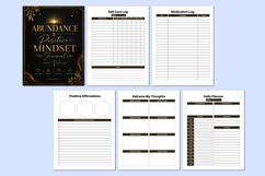 Abundance &amp; Positive Mindset Journal For KDP Interior Product Image 2