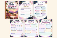 2027 Daily Reflection & Mindfulness Journal Kdp Interiors Product Image 2