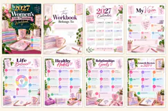 2027 Women’s Life Planning Workbook Kdp interiors Product Image 2