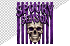 Halloween Spooky Season Design Clipart PNG Product Image 1