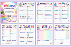 ADHD Student Study Planner | Focus, Study Skills & Academic Product Image 2