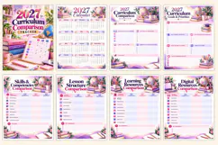 2027 Curriculum Comparison Tracker Kdp interiors Product Image 2