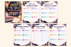 2027 New Year Reset & Goal Workbook Product Image 2