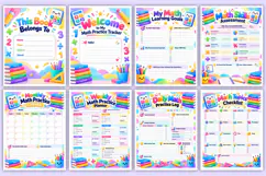 Math Practice Tracker | Math Skills, Practice Progress Product Image 2
