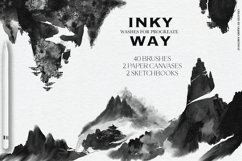 Inky Way Travel Procreate Sketchbook Product Image 2