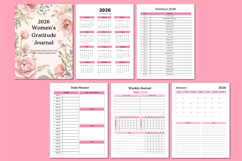 2026 Women’s Gratitude Journal Canva templates Product Image 2