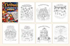 Christmas Enchantment Coloring Pages Product Image 2