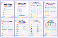 Financial Goals Workbook | Goal Setting, Budgeting, Savings Product Image 2