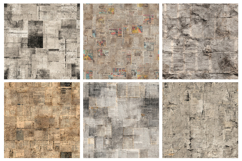 Junk Old Newspaper Texture Seamless Pattern Product Image 2