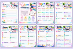 2027 Work & Career Planner | Career Goals, Professional Product Image 2