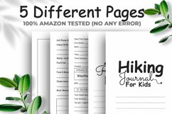 Hiking Journal For Kids KDP Interior Product Image 2