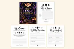 2027 Lunar Witchcraft Planner Kdp interiors Product Image 2