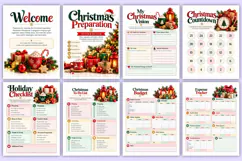 Christmas Preparation Workbook | Holiday Planning, Budgeting Product Image 2
