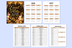 2026 -2027 Event &amp; Party Planner Canva Templates Product Image 2
