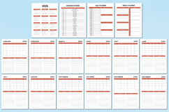 Editable 2026 Adult ADHD Planner For Canva Templates Product Image 2
