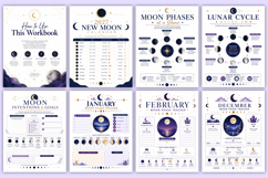 2027 Moon Phase Workbook | Lunar Journal &amp; Manifestation Product Image 2