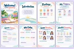 Coping Skills Activity Workbook | Emotional Awareness Product Image 2