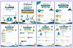 2027 Business Launch Planner | Startup Success Organizer Product Image 2