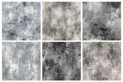 Grey Grunge Texture Seamless Pattern and Digital paper Product Image 2