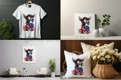Cartoon Foal | Patriotic Clipart | 4th of July Product Image 2