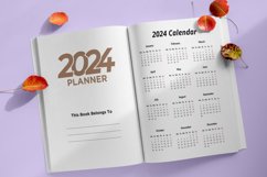Editable 2024 Planner 365 Days Canva Kdp Interior Product Image 2
