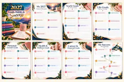 2027 Goals, Habits & Success Planner Product Image 2