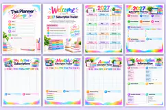 2027 Subscription Tracker | Subscription Management Product Image 2