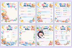 Baby Milestone Record Book | First Year Memories, Growth Product Image 2